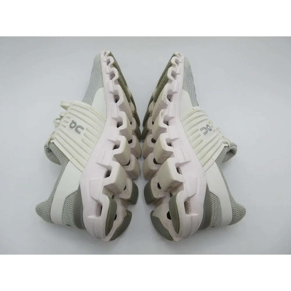 On Running Shoes Womens Size 8 Gray White Cloudswift CloudTec Helion Speedboard‎
